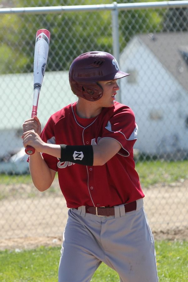 Photo by Stephanie Stibal Tyler Tollackson bats against Soap Lake.